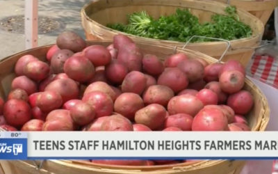 Teens Staff Hamilton Heights Farmers Market