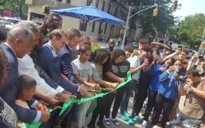 New Plaza Brings Activity Space, Safety Improvements To Harlem